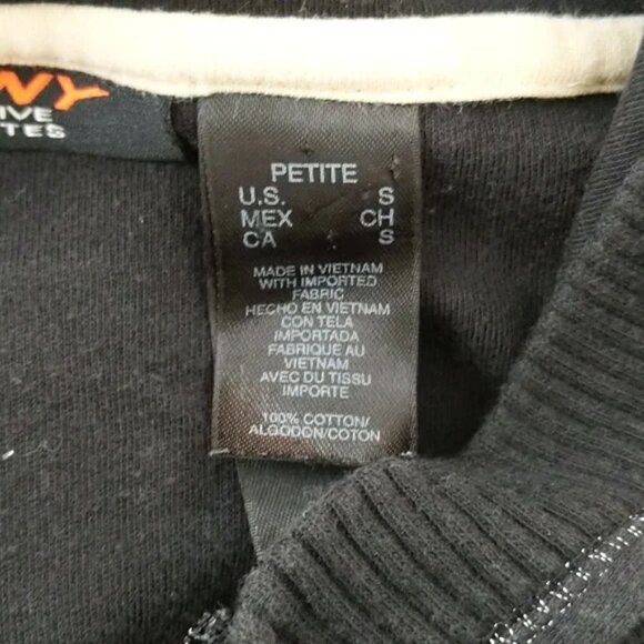 Vintage DKNY Active Black Dress - Picture 2 of 5